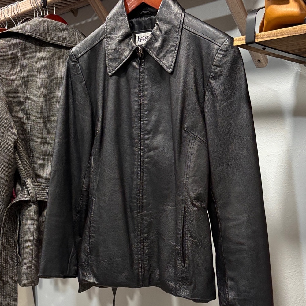Bagatelle Black Leather Jacket